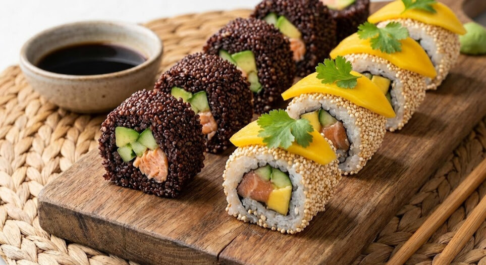 Sushi Nutritivo de Amaranto