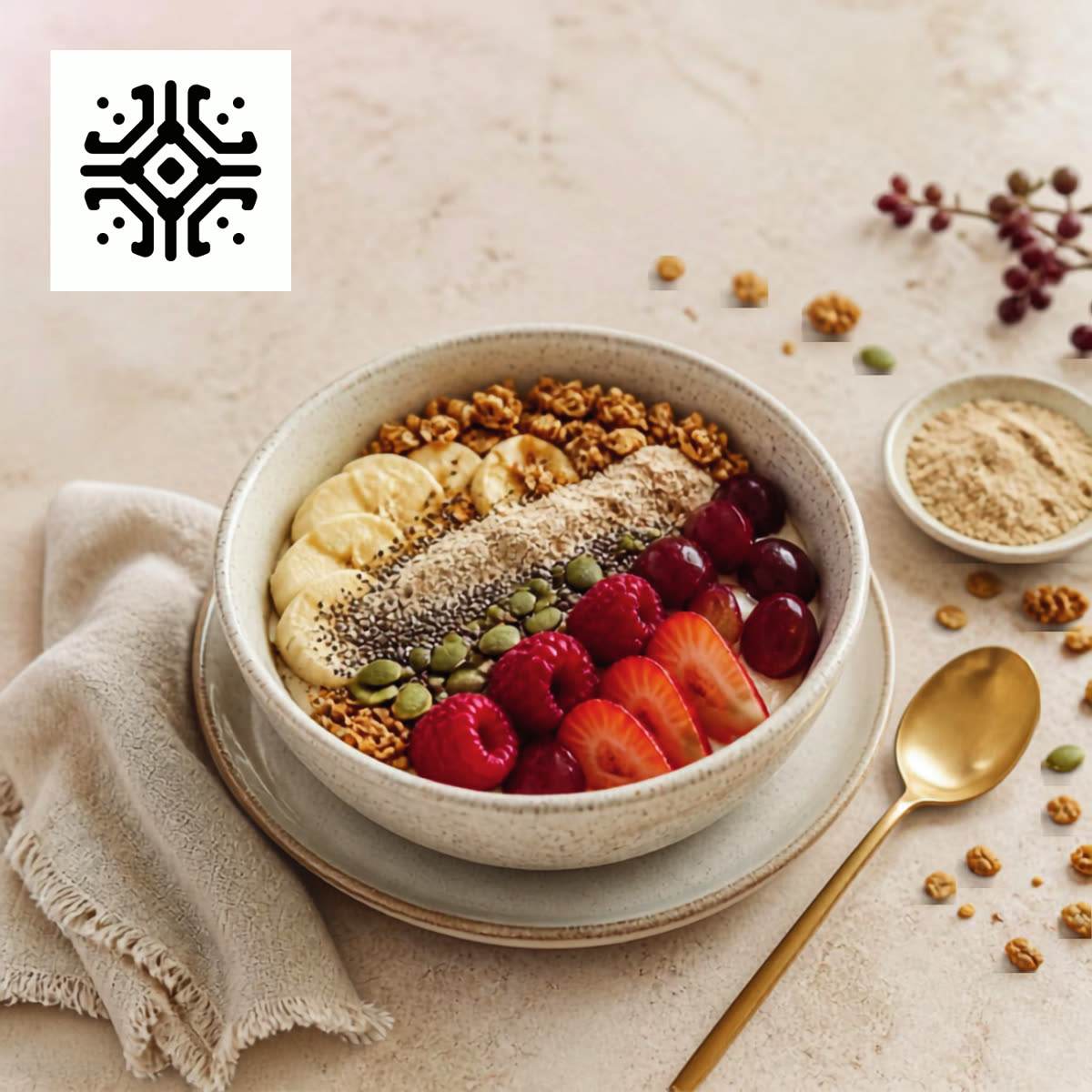 Smoothie bowl con Amarantecutli
